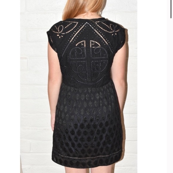 Vanessa Virginia Anthropologie Cutout Embroidered Dress - Picture 2 of 12